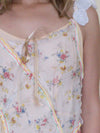 Patchwork Lace Dress Vintage Floral Patchwork Slip Dress Upcycle