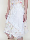 Patchwork Lace Dress Vintage Floral Patchwork Slip Dress Upcycle