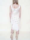 Patchwork Lace Dress Vintage Floral Patchwork Slip Dress Upcycle