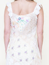 Patchwork Lace Dress Vintage Floral Patchwork Slip Dress Upcycle