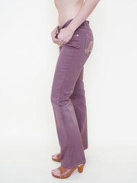 Western Denim Two Piece Set Vintage Upcycle Denim Sequin Embroidered Cowboy Set