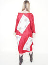 Floral Patchwork Duster Jacket Ruffle Silk Linen Belted Embroidered Silk