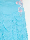 Patchwork Ruched Boho Skirt Low Waist Vintage Y2k Upcycled Floral Skirt