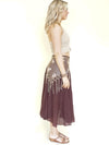 Butterfly Crochet Knit Boho Fringe Shawl Belt
