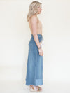 Patchwork Denim Skirt Maxi Skirt Vintage Upcycled Vintage Skirt