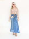 Sequin Silk Blouse Chiffon Taupe Gold Crop Blouse Vintage Y2k Tie Waist