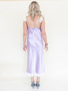 Cowl Neck Lace Satin Slip Dress Vintage Patchwork Floral Lace Mesh Floral Midi Dress