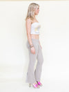 Angel Pants Low Waist Hand Painted Corduroy Vintage Upcycle